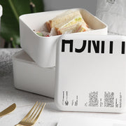 Square Healthy Material Lunch Box