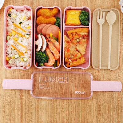 Lunch Box Eco-Friendly Wheat Straw Material
